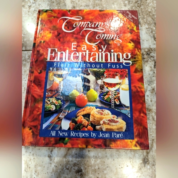 COPY - Companys Coming. hard cover. Easy Entertaining Cookbook - Picture 1 of 5